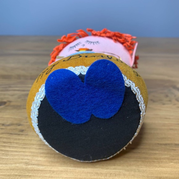 Western Union Dolly Gram HAPPY BIRTHDAY 60’s Vintage Felt Stuffed - Picture 7 of 8